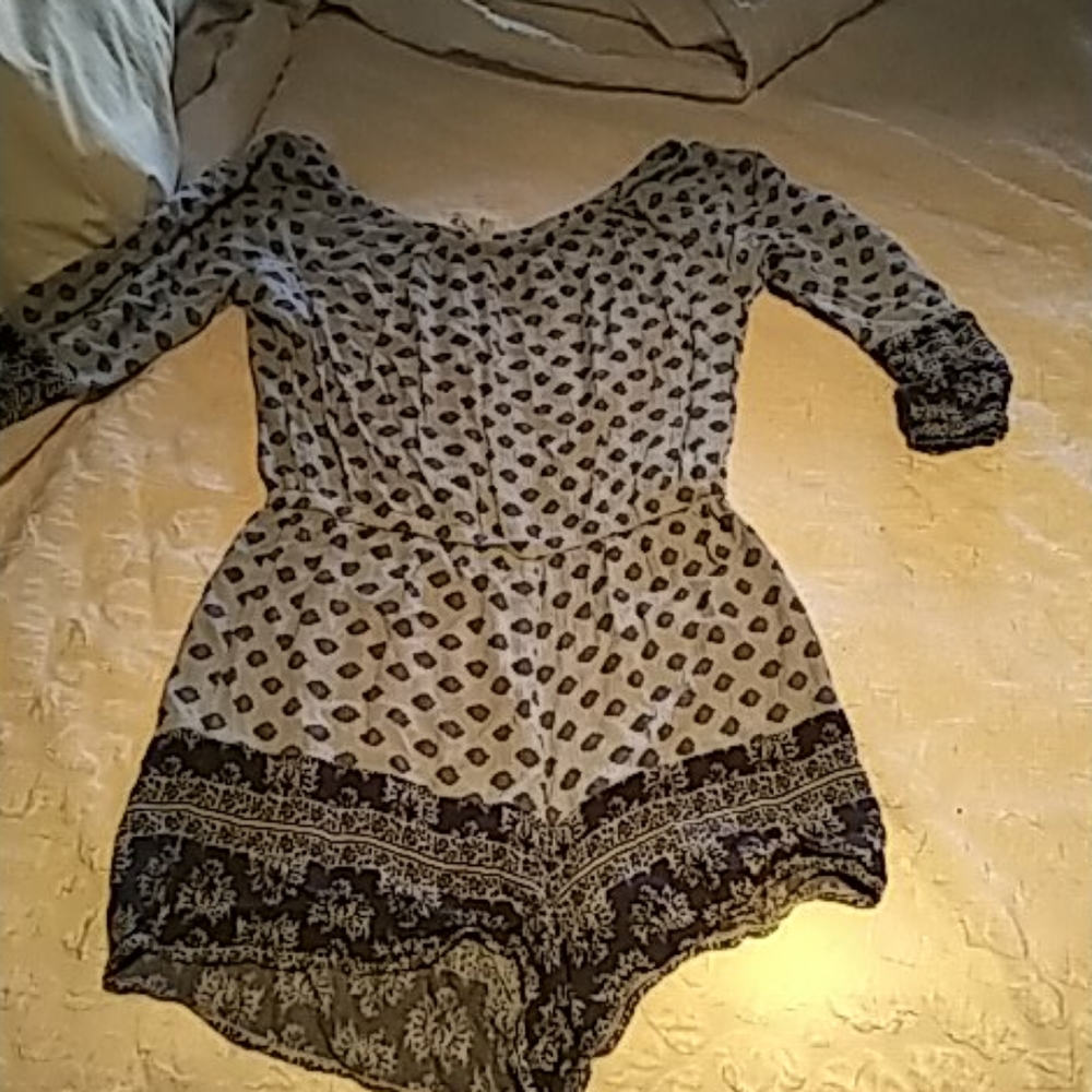 Light blue romper